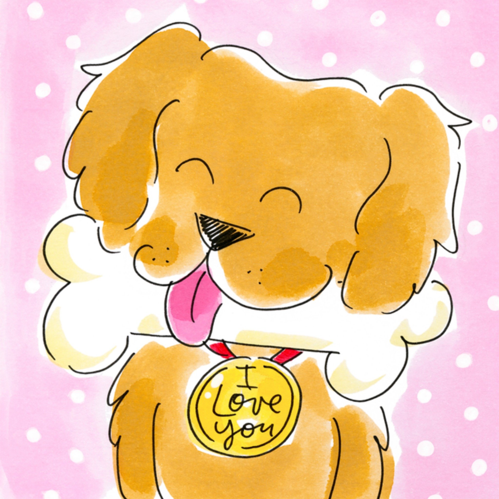 Blond Amsterdam - Valentijnskaart - hondenmoeder 86