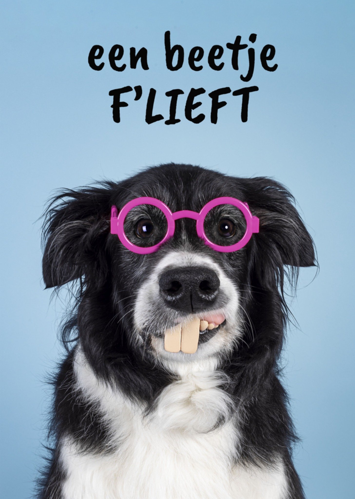 Valentijnskaart Een beetje f