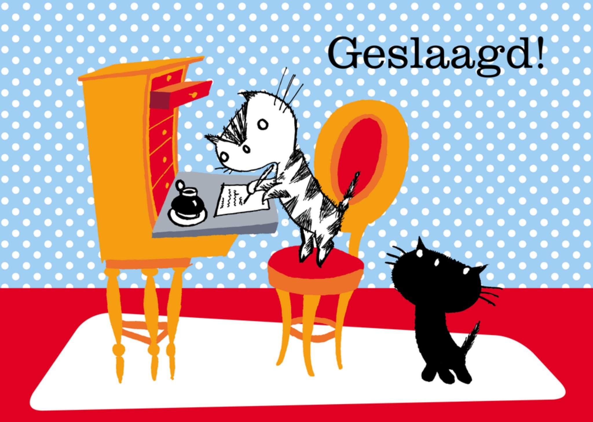 Fiep Westendorp | Geslaagd kaart | illustratie | Standard Card