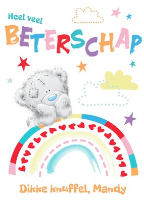 Me to You | Beterschapskaart | Tatty Teddy | Regenboog