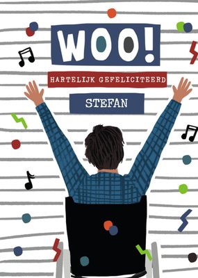 Greetz | Verjaardagskaart | met aanpasbare naam