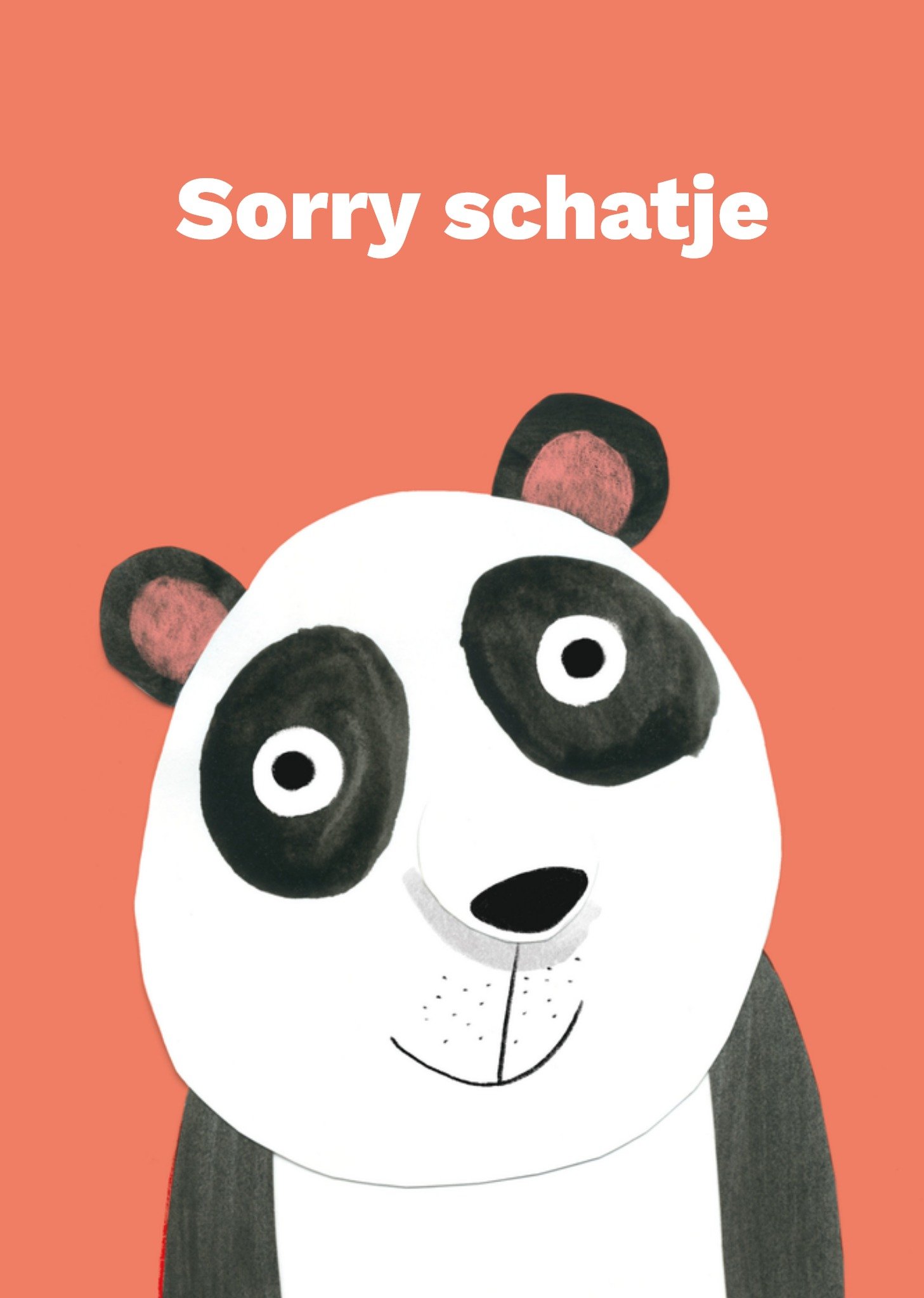 Sorry kaart Panda Kaart Loes Riphagen