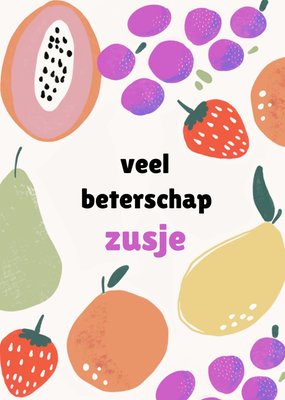 Greetz | Beterschapskaart | Veel beterschap zusje