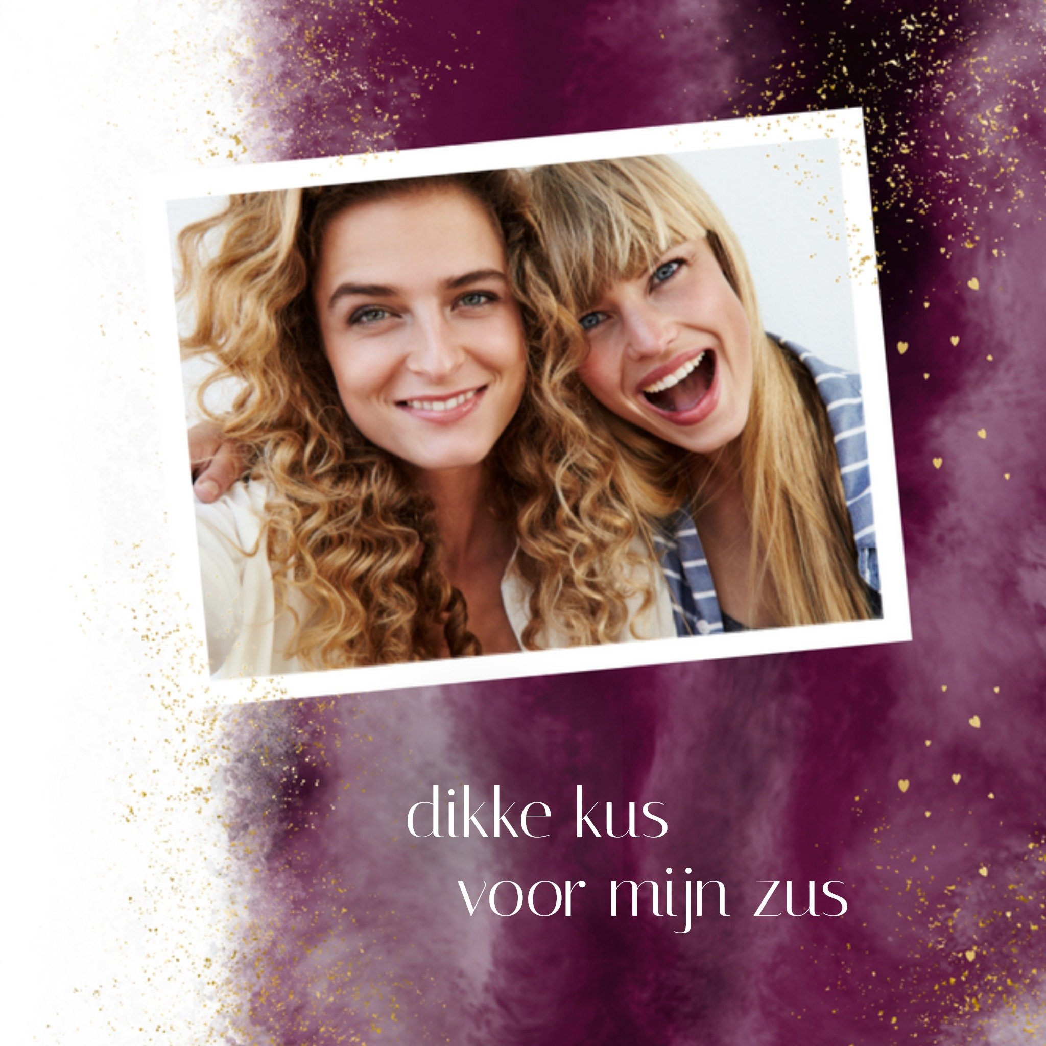 Greetz Valentijnskaart fotokaart Vierkant