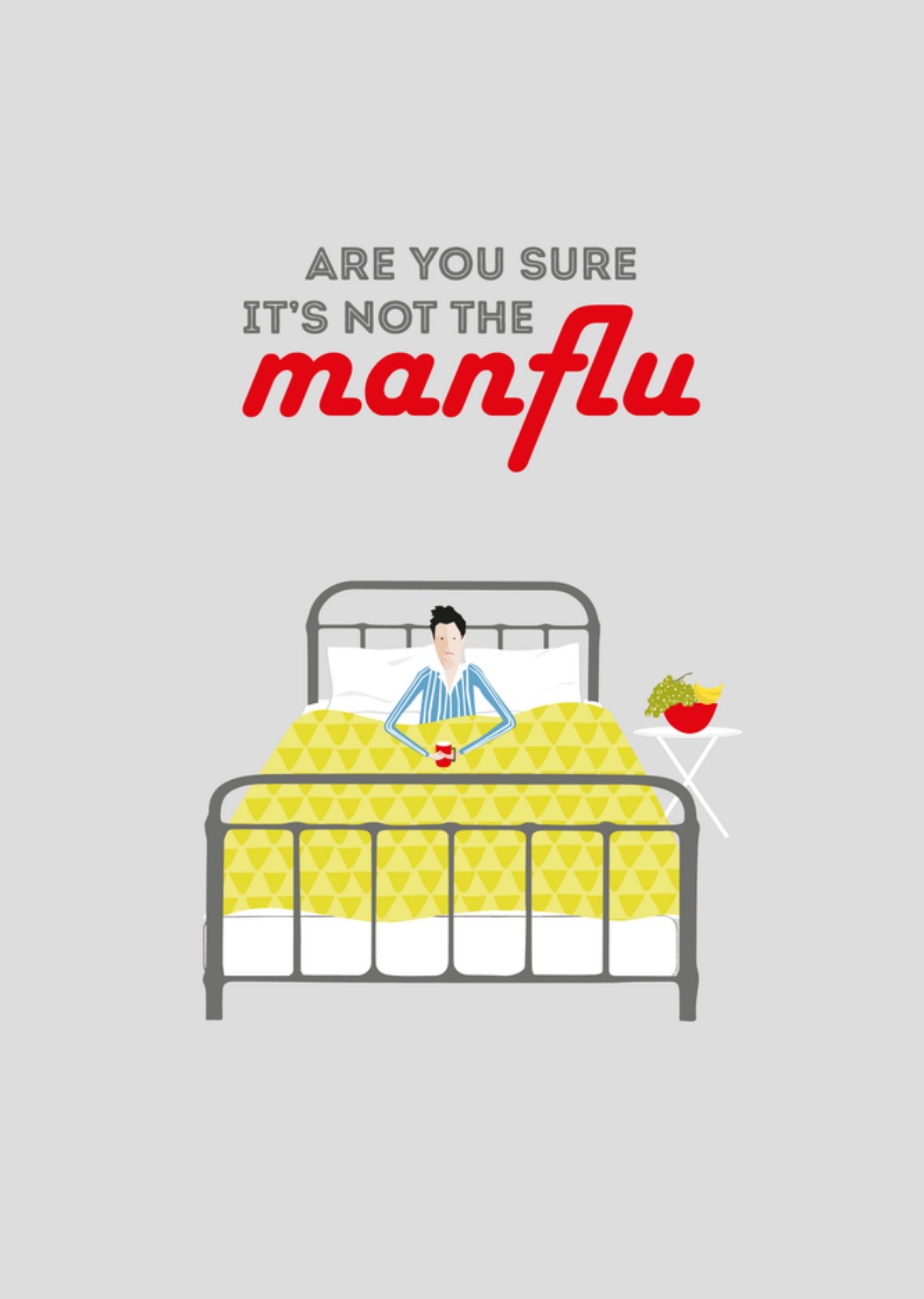Beterschapskaart Man flu Kaart TMS