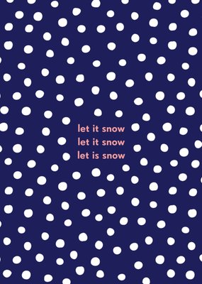 Greetz | Kerstkaart | let it snow