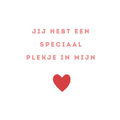 Greetz | Valentijnskaart | Speciaal plekje