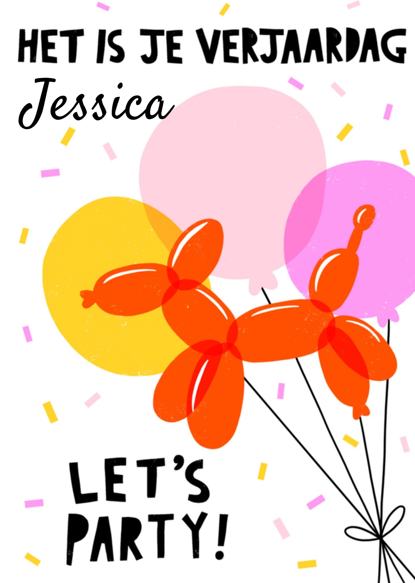 Verjaardag Ballon Party Greetz