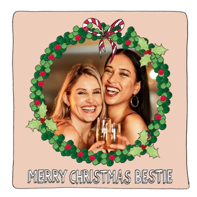 Sandysign | Kerstkaart | Merry Christmas bestie