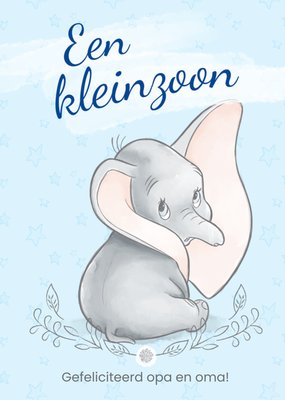 Disney | Geboortekaart | Dumbo | Kleinzoon