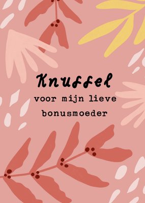 Greetz | Moederdagkaart | knuffel | bonusmoeder