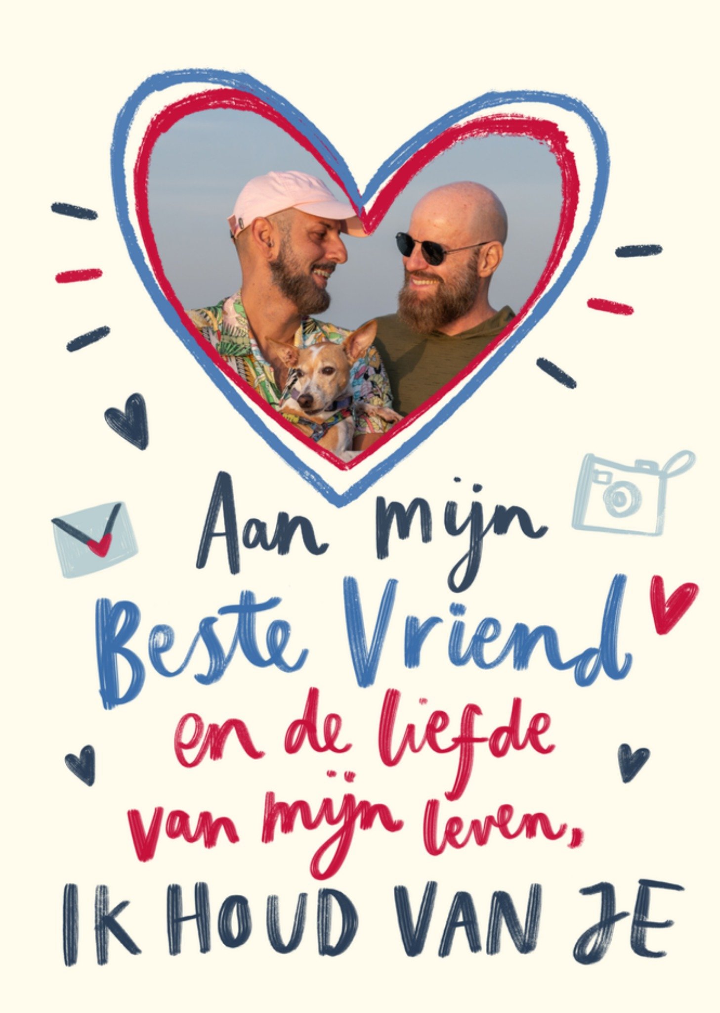 Valentijnskaart de liefde van mijn leven Kaart Greetz