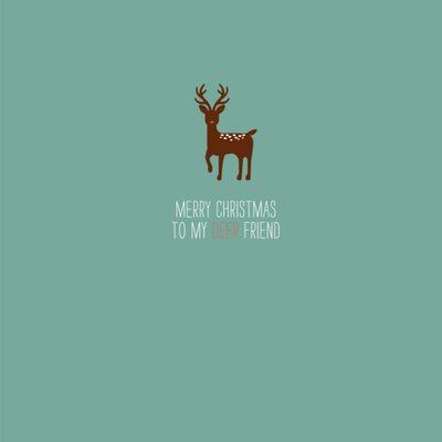 Greetz | Kerstkaart | rendier