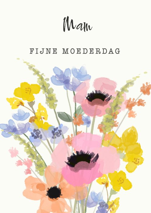 Greetz | Moederdagkaart | bloemen