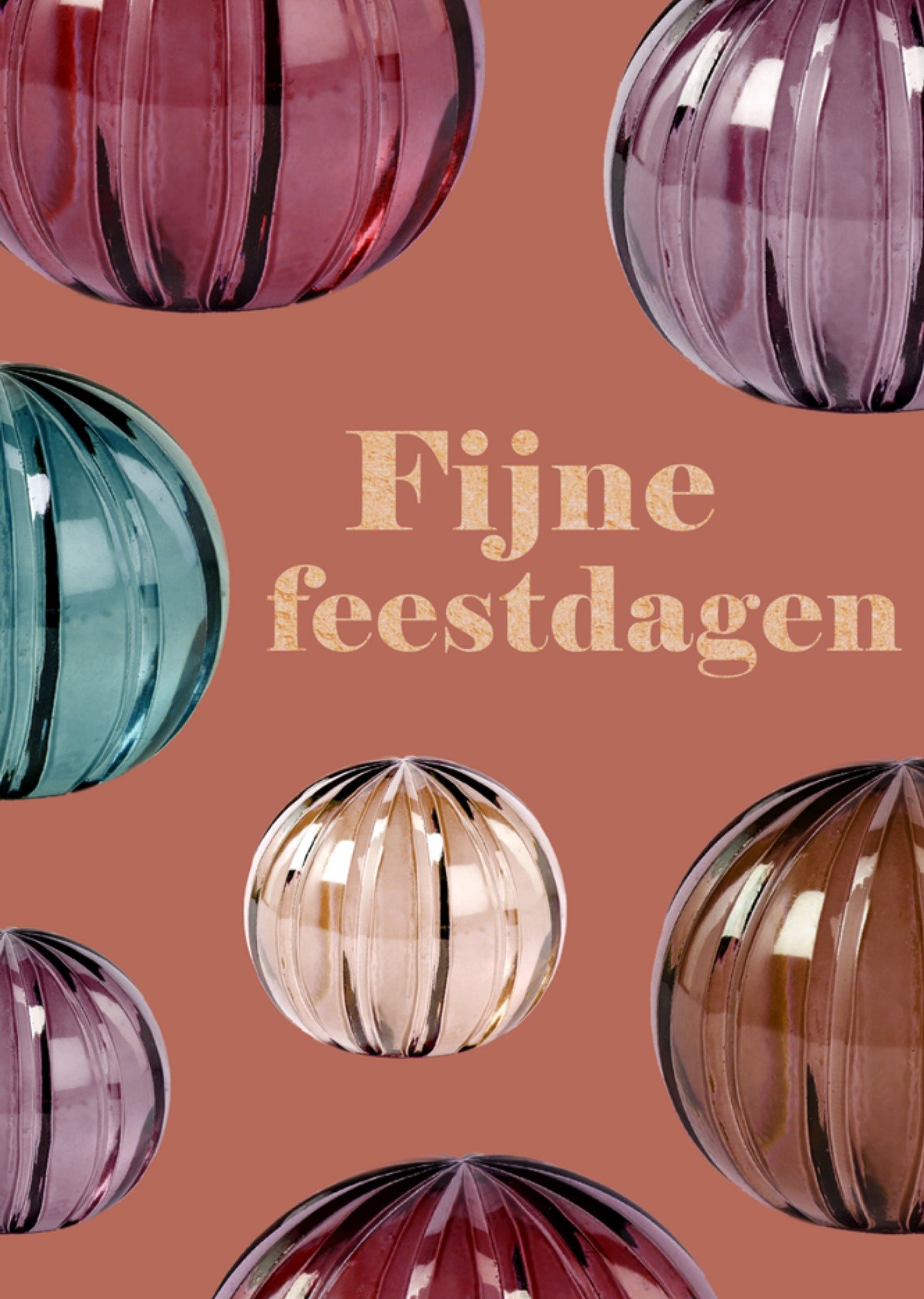 Greetz Kerst Neutraal Fijne feestdagen Standard Card