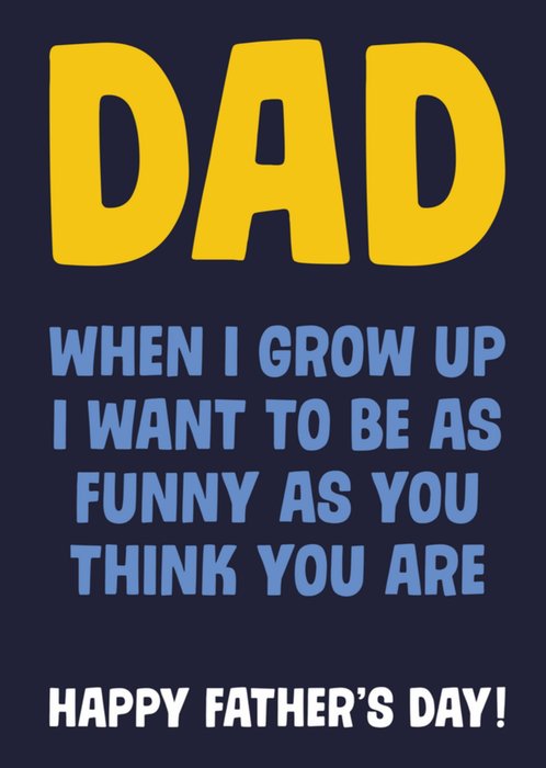 Dean Morris | Vaderdagkaart | dad | grappig