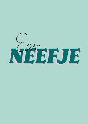Paperclip | Geboortekaart | een neefje