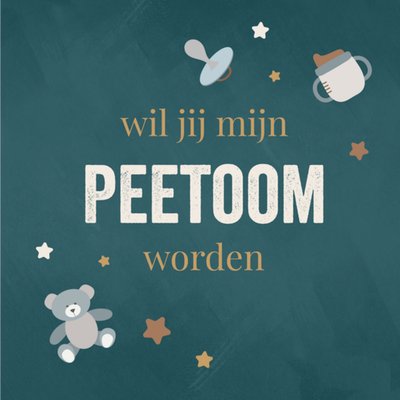 Papercute | Geboortekaart | Peetoom