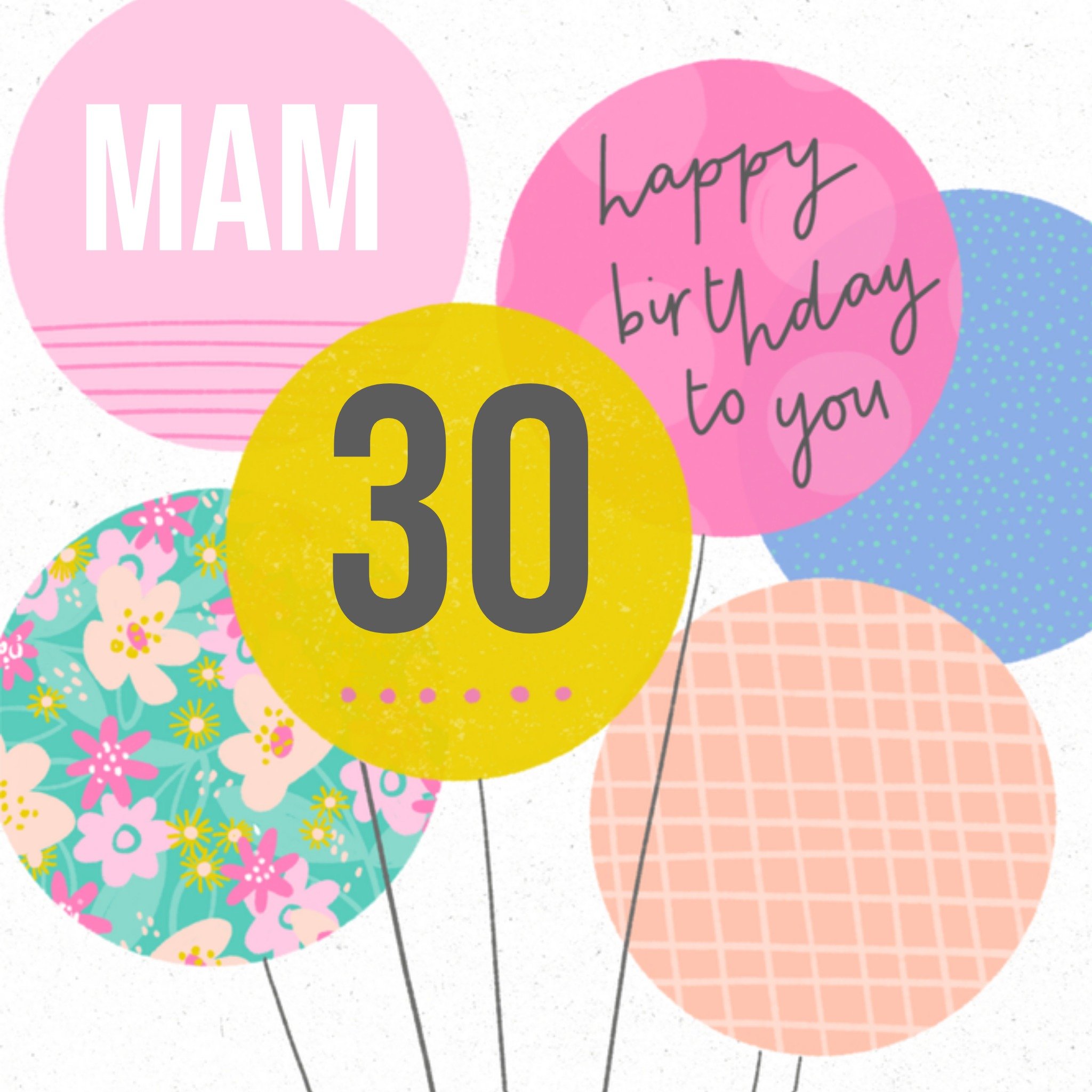 Greetz Verjaardagskaart aanpasbare leeftijd Vierkant