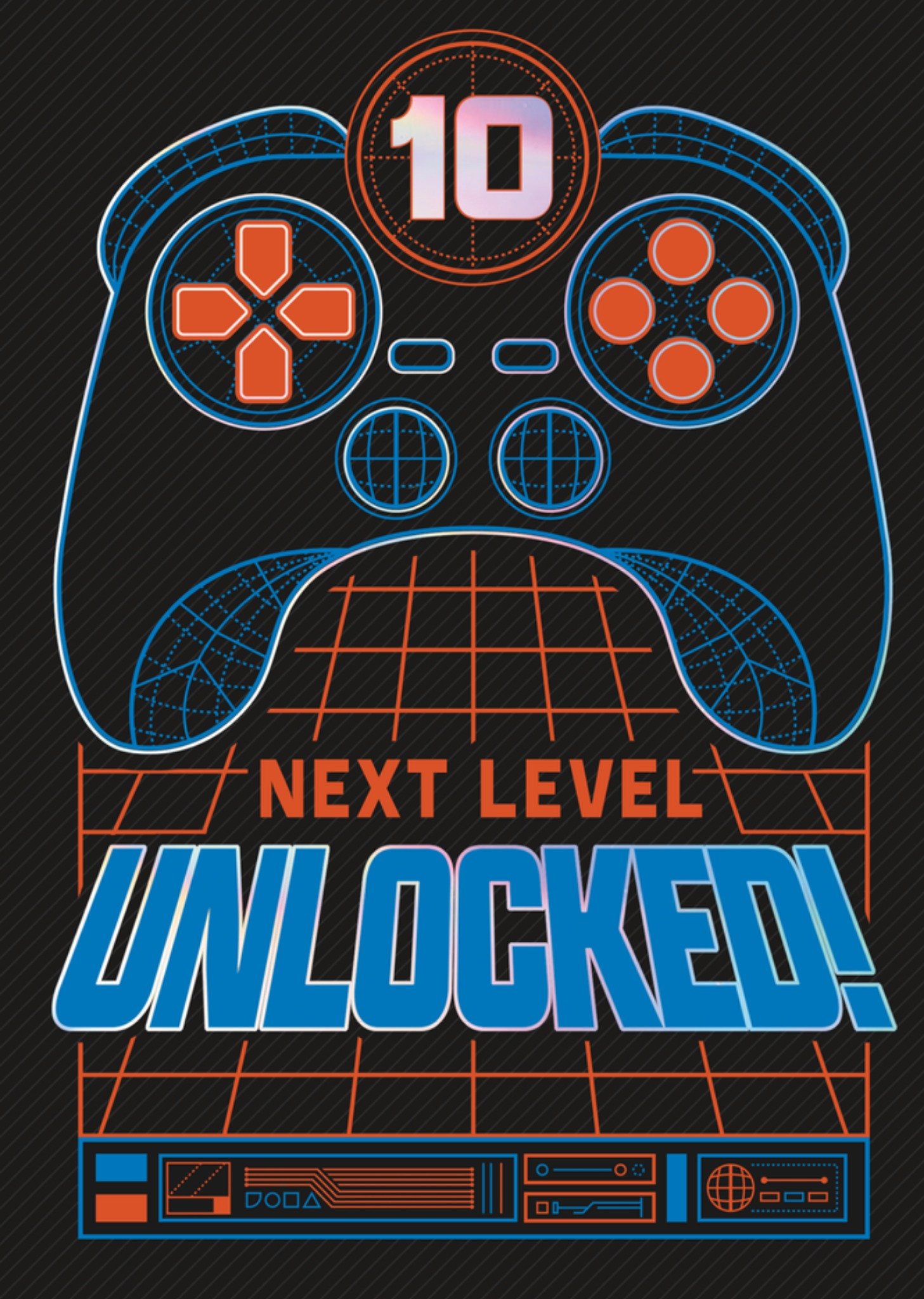 Verjaardagskaart Next Level Unlocked Kaart UK Greetings