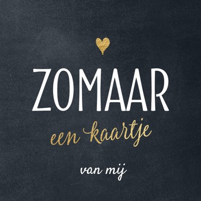 Zomaar kaart | Luckz | Tekst