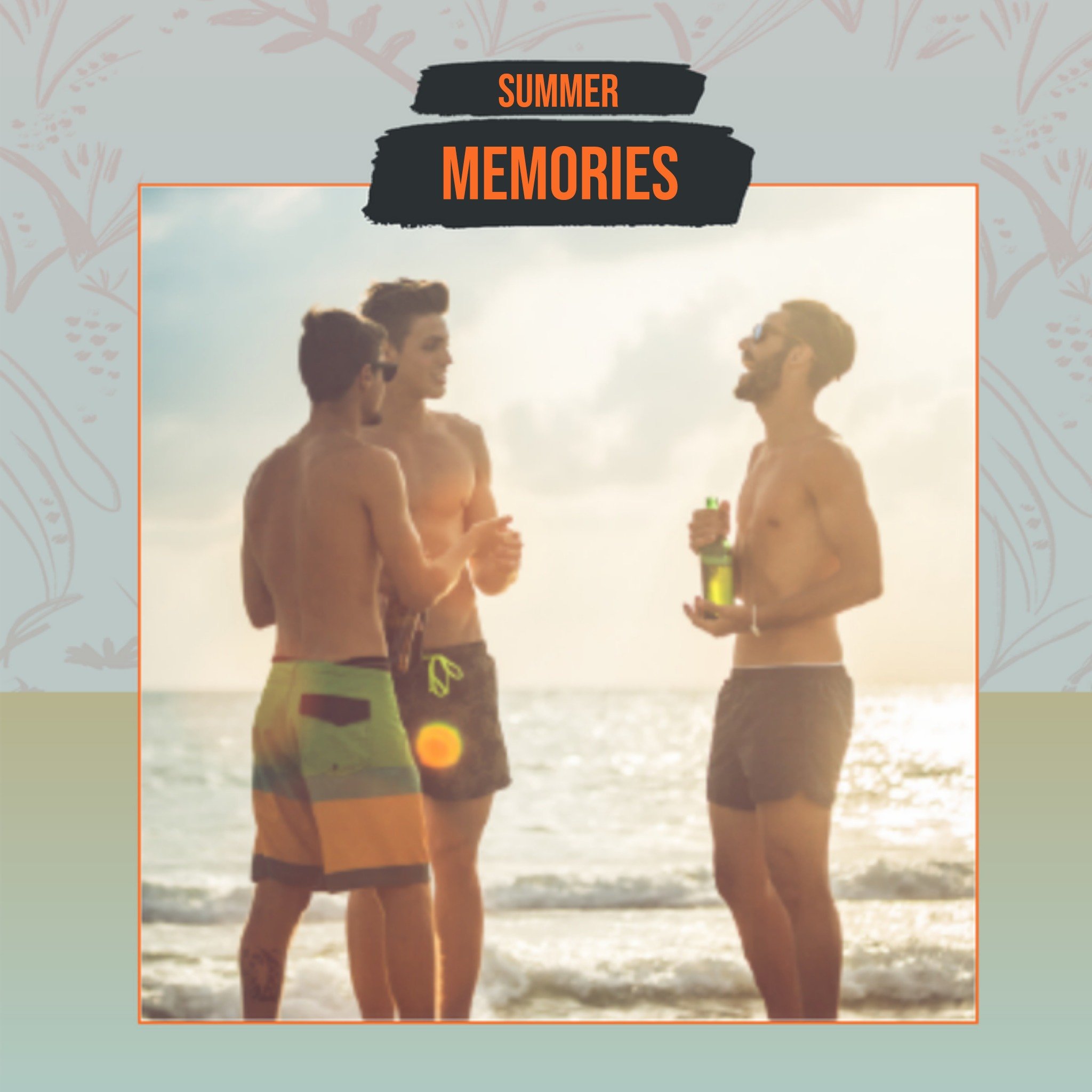 Greetz Vakantiekaart Zomerkiekjes Vierkant