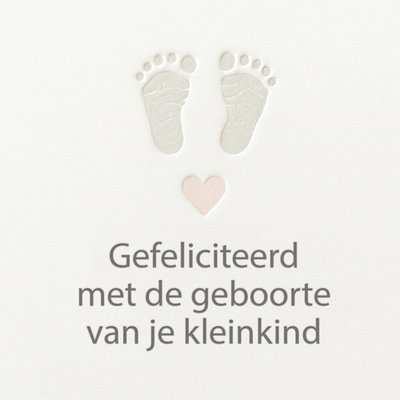 Greetz | Geboortekaart | Gefeliciteerd met de geboorte van je kleinkind