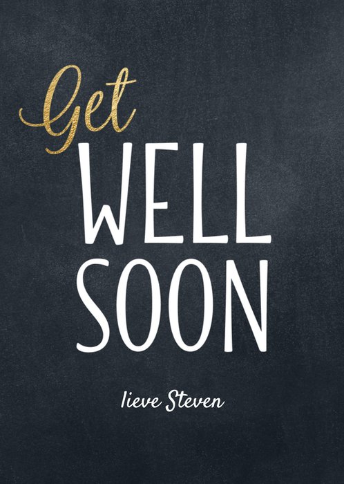 Luckz | Beterschapskaart | Get well soon
