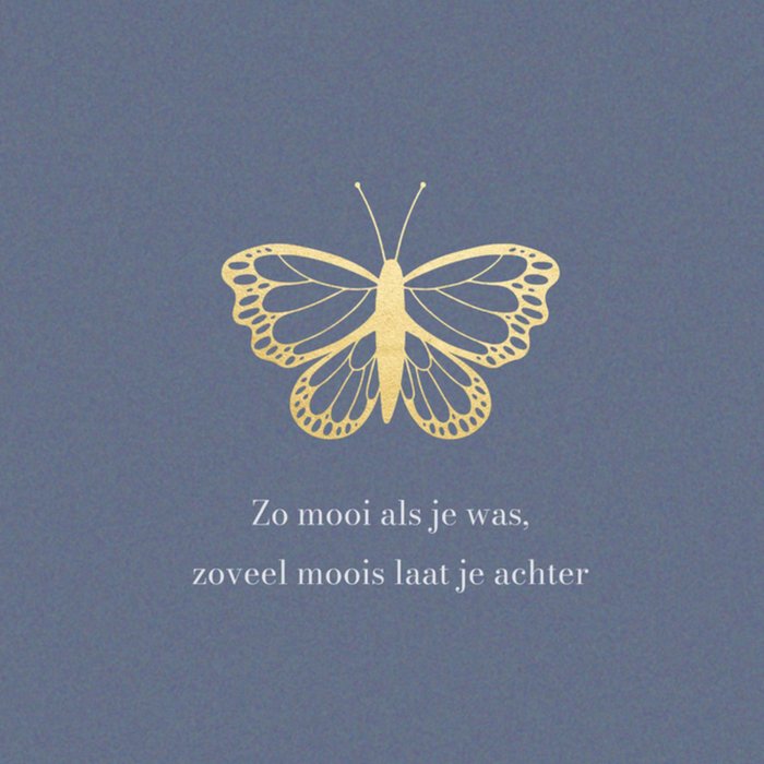 Greetz | Condoleancekaart | Zoveel moois laat je achter