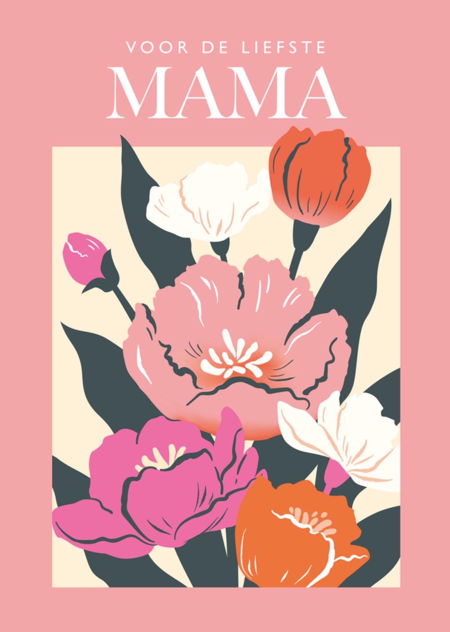 Paperclip Moederdagkaart Voor de liefste Mama Greetz