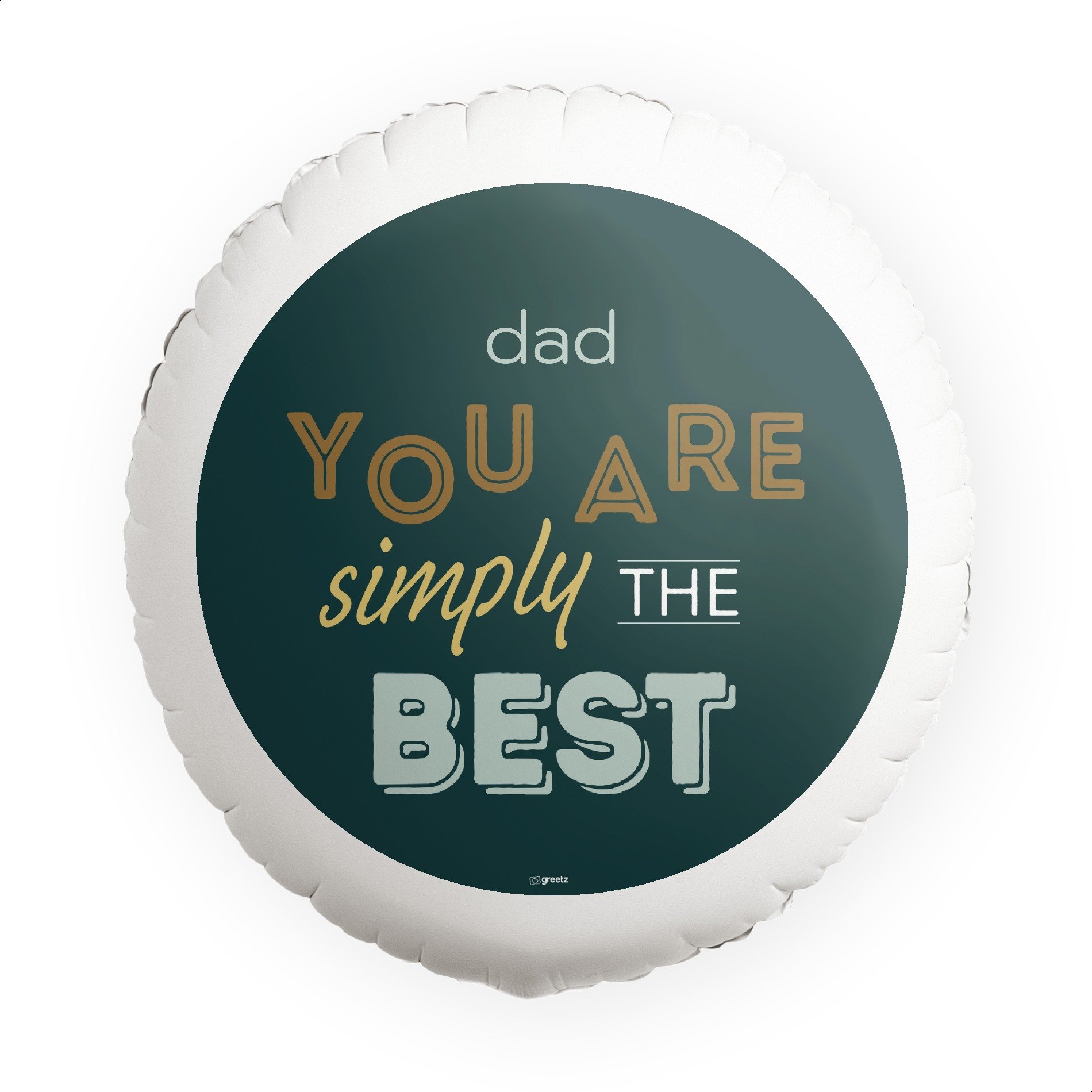 Greetz | Ballon | Dad you are simply the best | Balloon