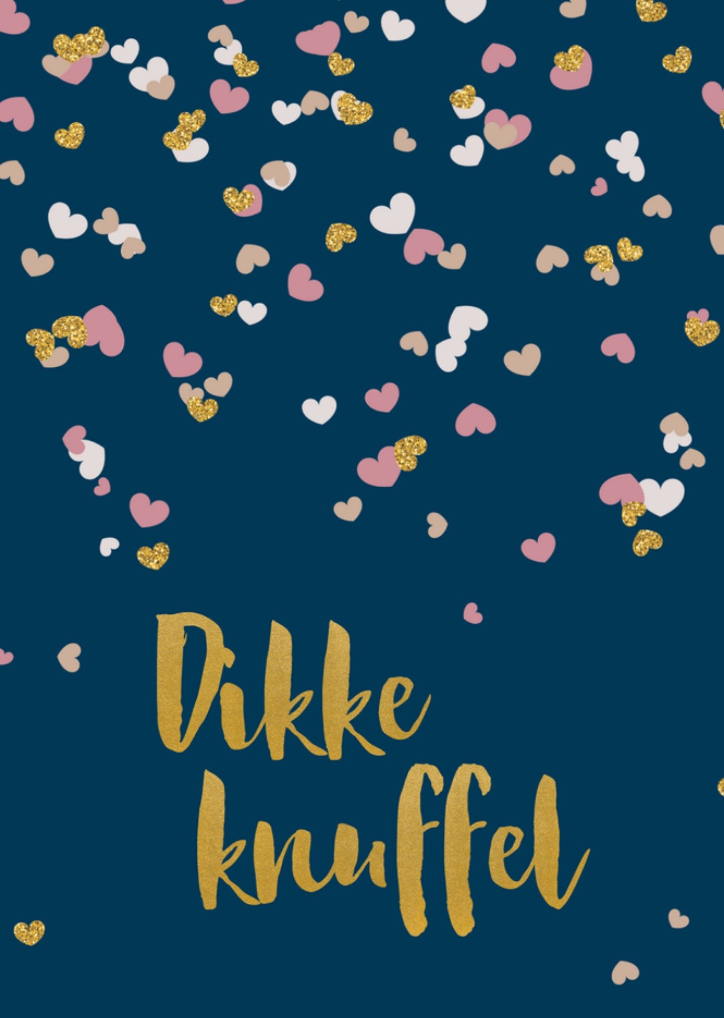 Denken aan kaart dikke knuffel Kaart TMS