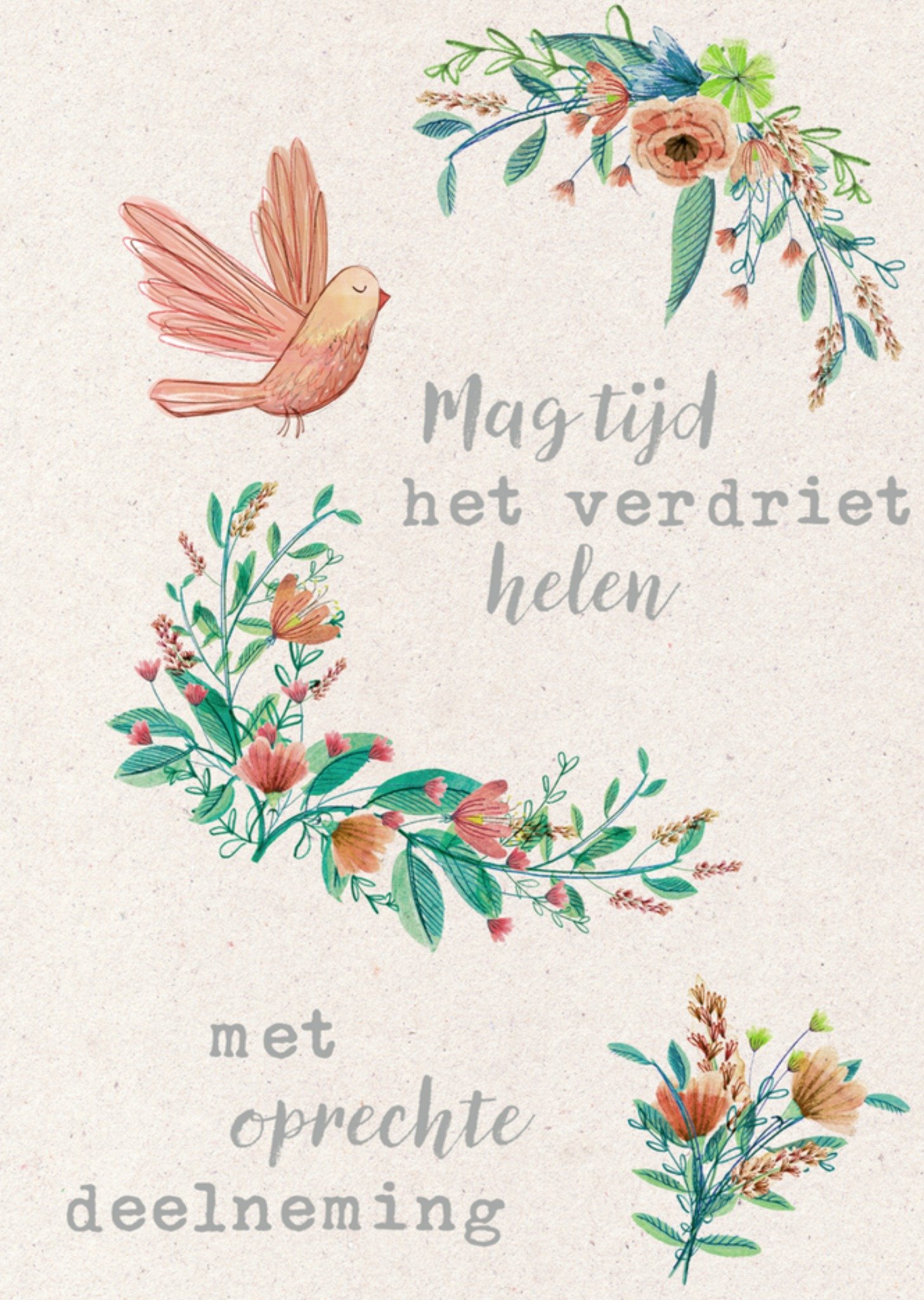 Condoleancekaart tekst Greetz