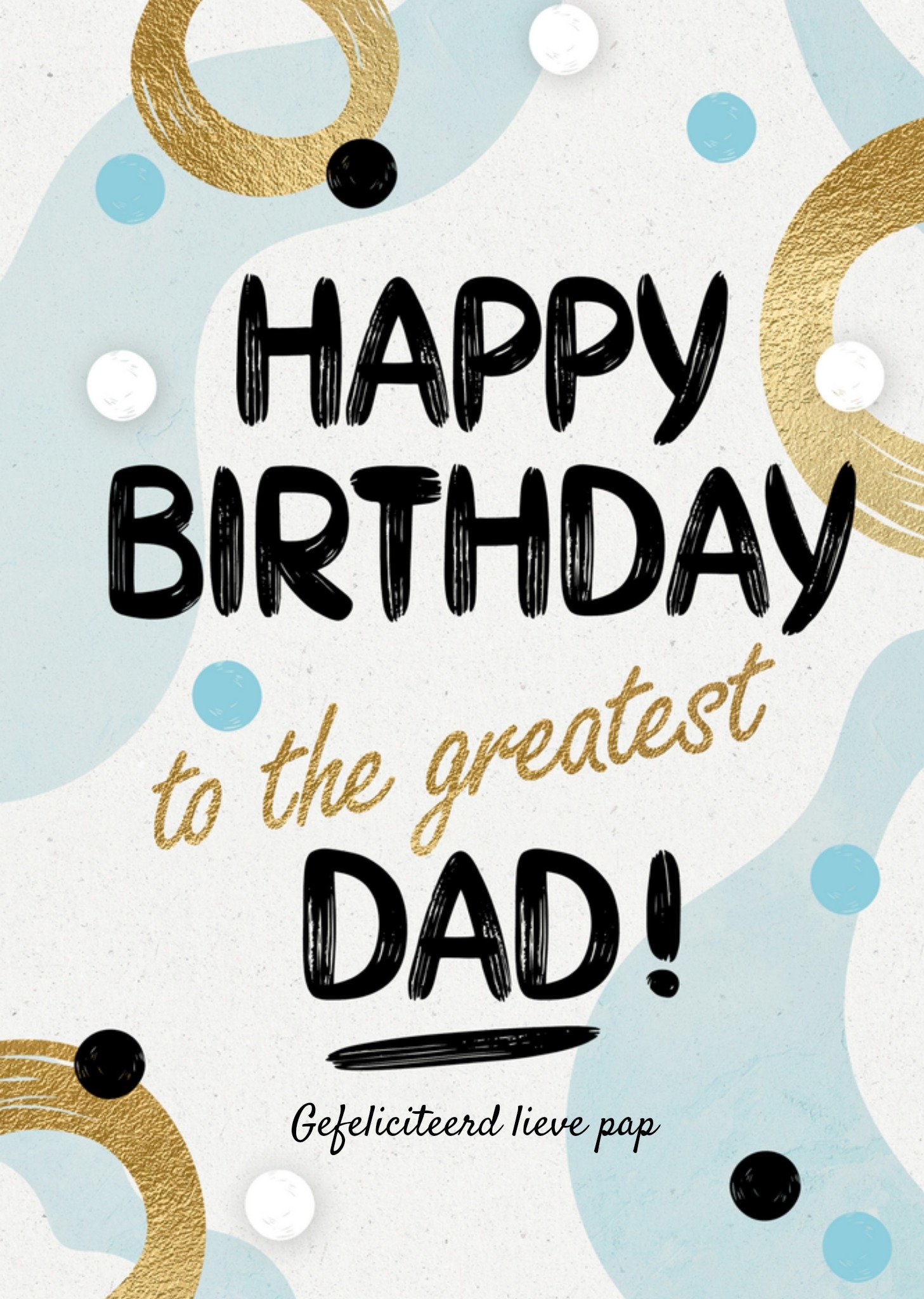 Greetz Verjaardagskaart aanpasbare naam Kaart Luckz