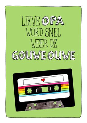 Sandysign | Beterschapskaart | Opa