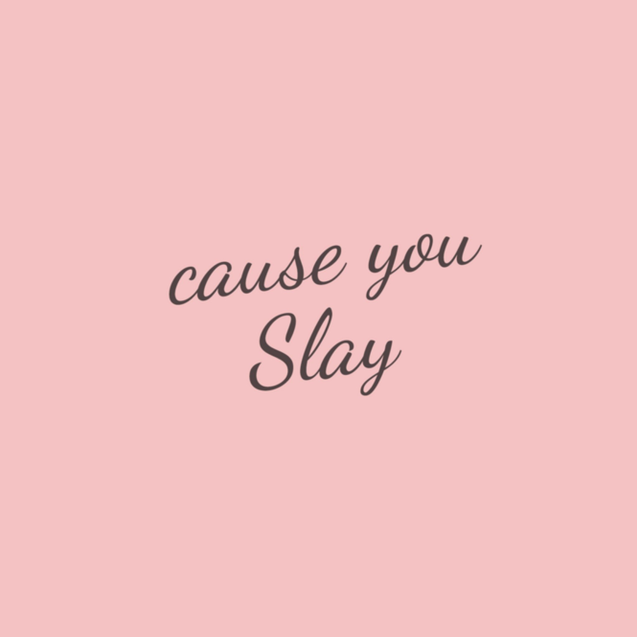 Greetz Zomaar kaart Future Me Cause you slay Vierkant