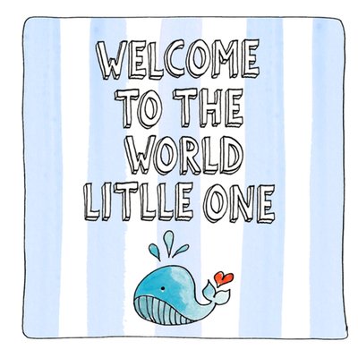 Sandysign | Geboortekaart | Welcome to the world