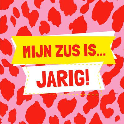 Greetz | Verjaardagskaart | Mijn zus is jarig