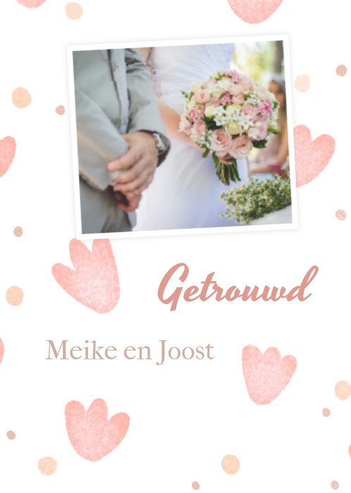 Huwelijkskaart | Greetz | Lief