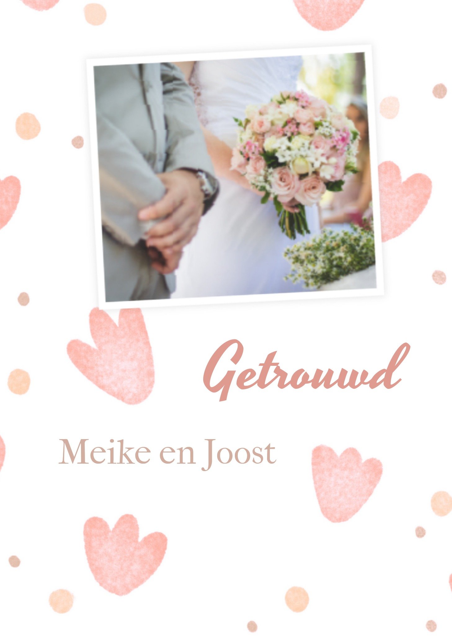Greetz Huwelijkskaart Getrouwd Standard Card