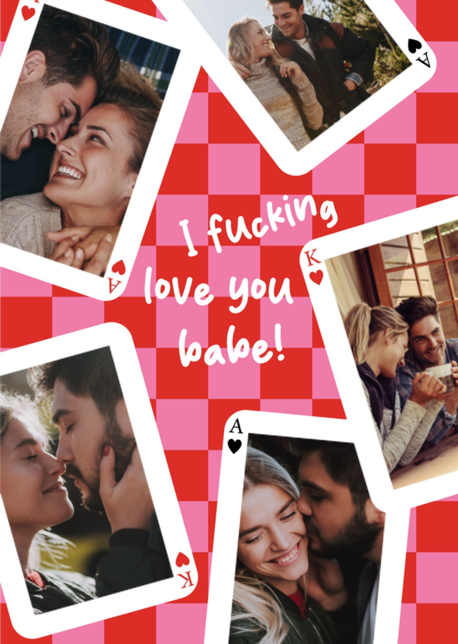 Valentijnskaart Speelkaarten Met fotos Kaart Greetz