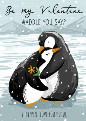 Okey Dokey design | Verjaardagskaart | pinguin