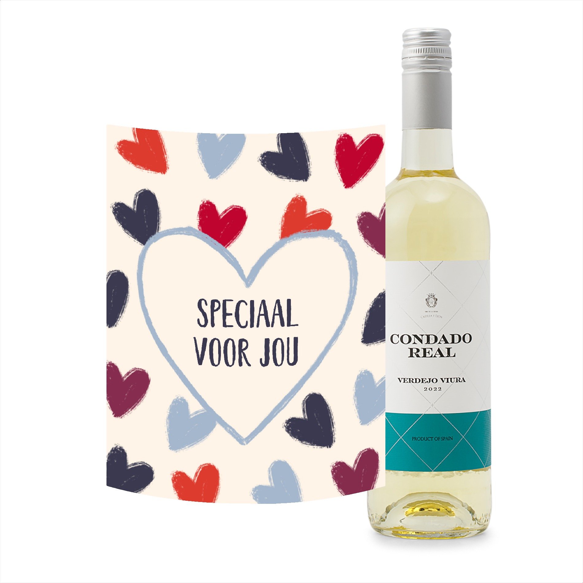 Condado Real Verdejo - Viura Speciaal voor jou 750 ml Drankcadeaus Greetz