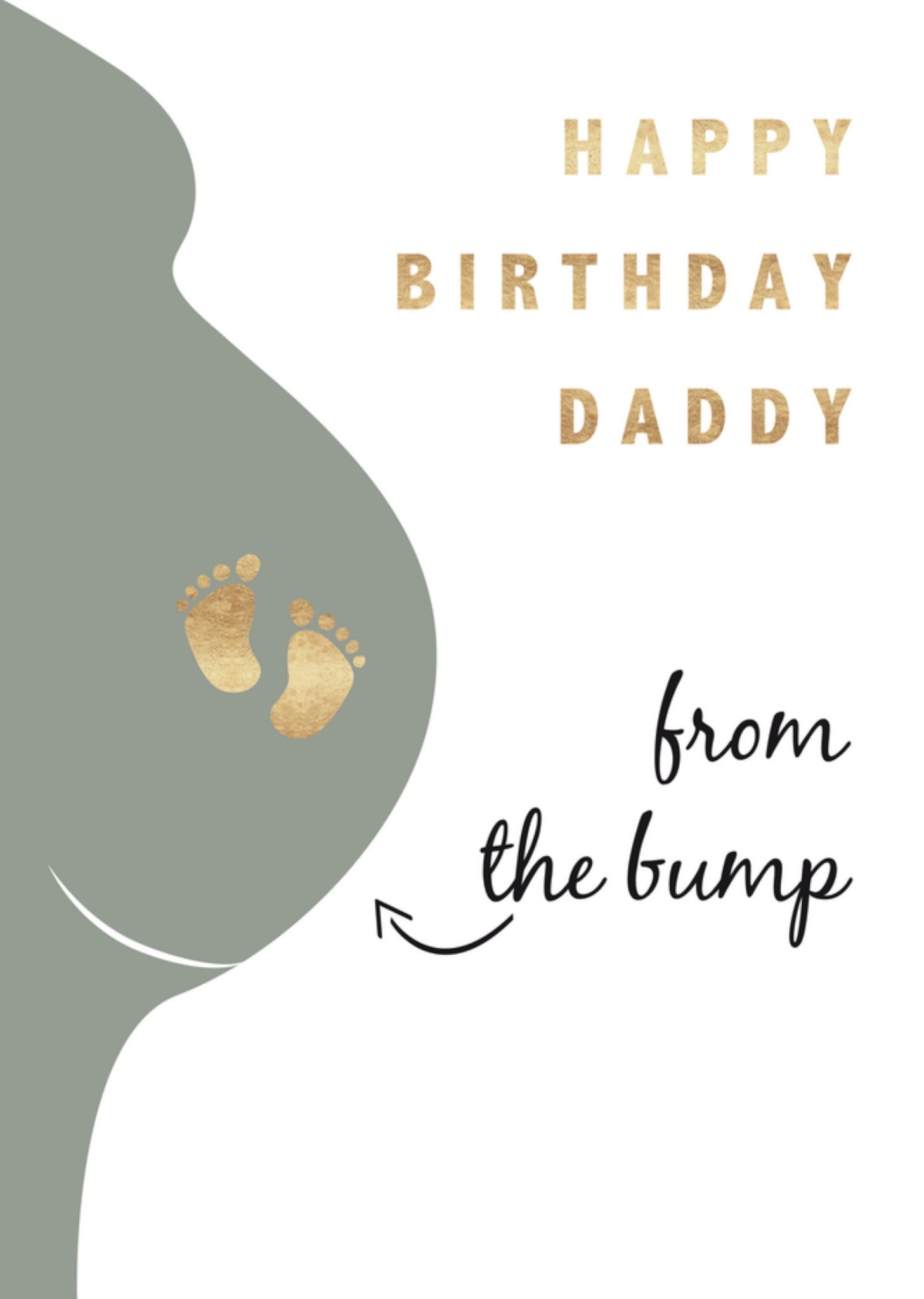 Verjaardag Vader Baby Kaart Tsjip