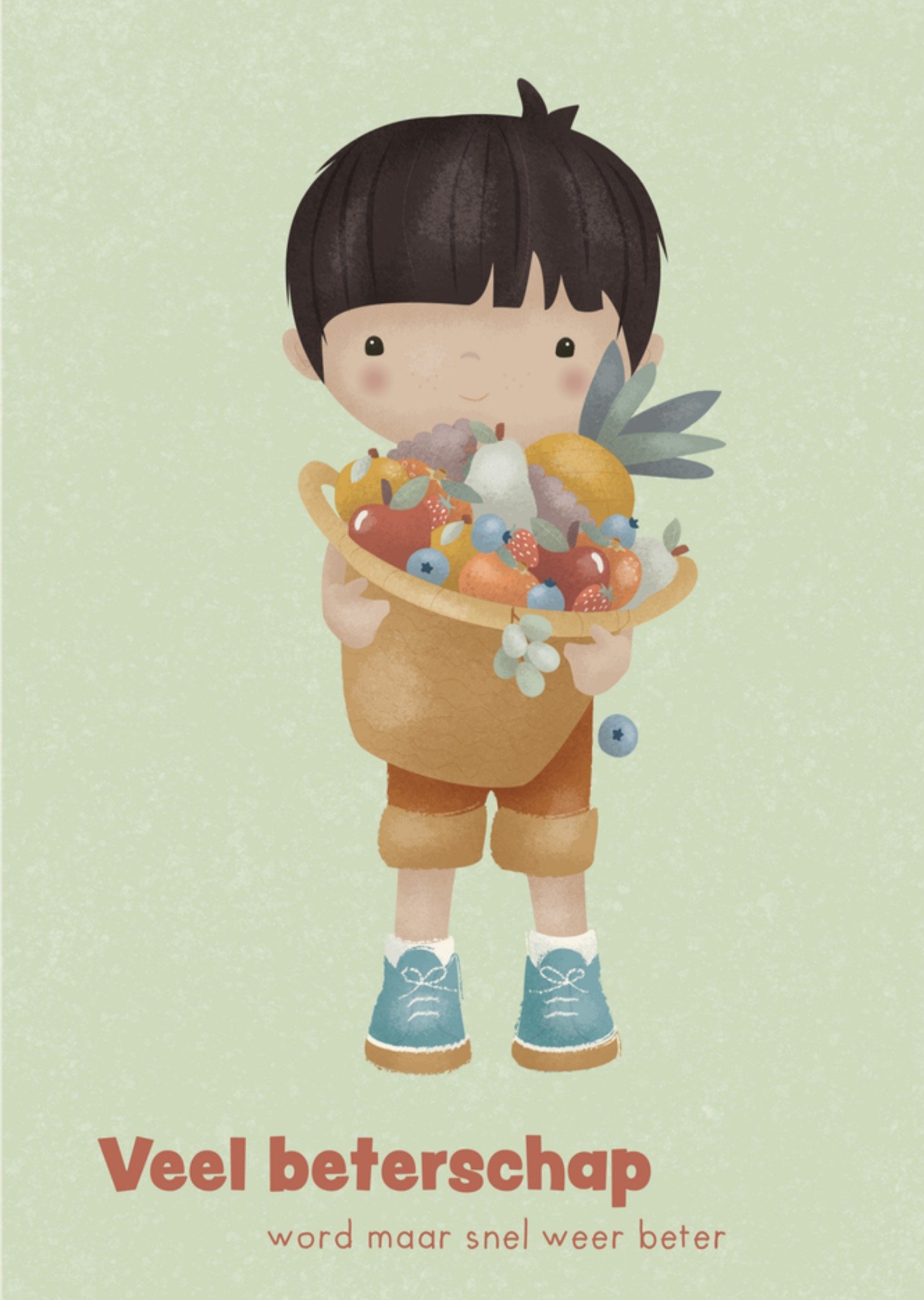 Beterschapskaart Fruit Kaart Little Dutch