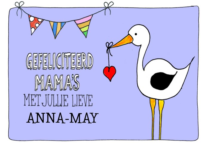 Sandysign | Geboortekaart | Mama's