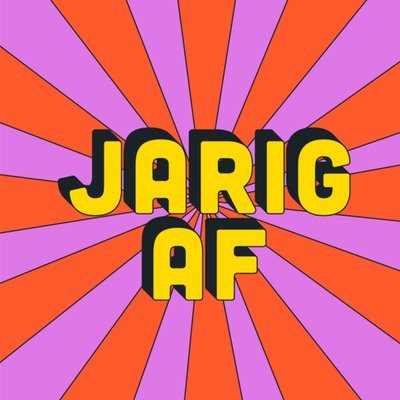 Greetz | Verjaardagskaart | jarig AF