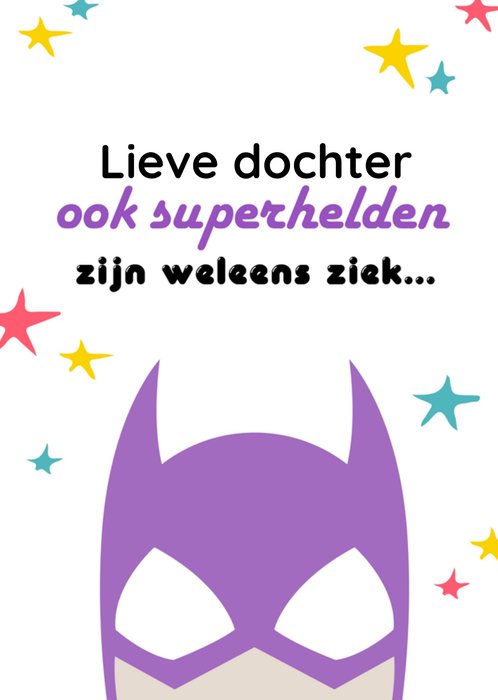 Beterschapskaart | Greetz | Dochter | Illustratie