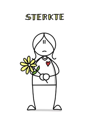 YH Tekent | Sterkte kaart | illustratie