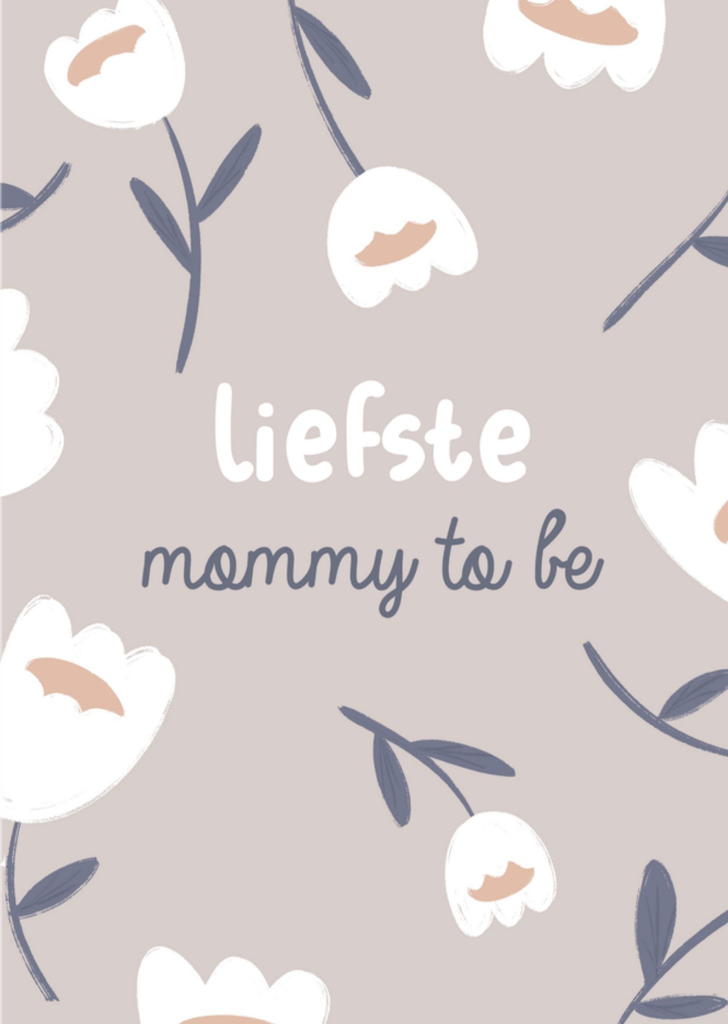Moederdagkaart Mommy to be Kaart Greetz